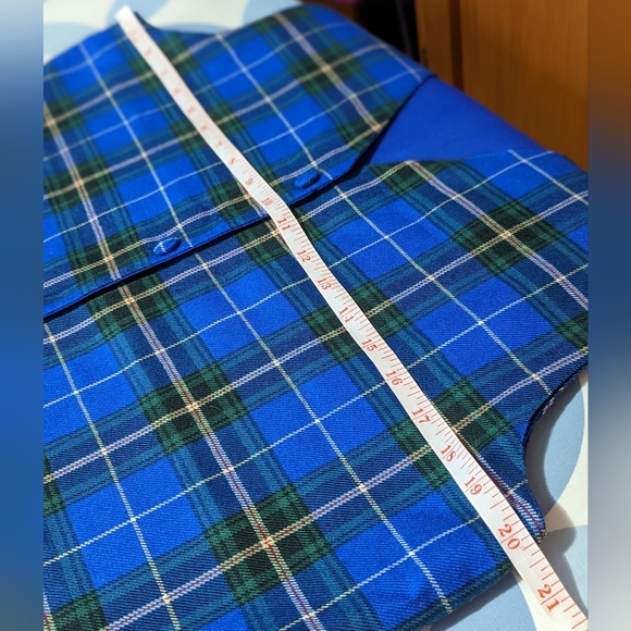 Vintage Wool Vest, Nova Scotia Tartan, EUC. - Picture 6 of 7